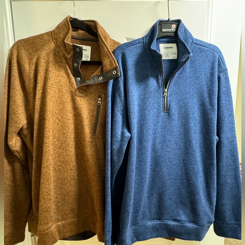 Men’s 1/4 zip bundle - lot of 2